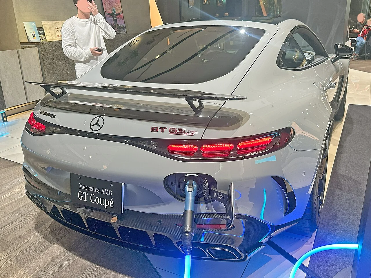 Mercedes-AMG GT 63 S E Performance C192 coupe rear view