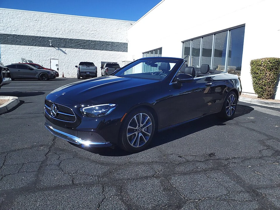 Facelift Mercedes-Benz E 450 Cabriolet, front view