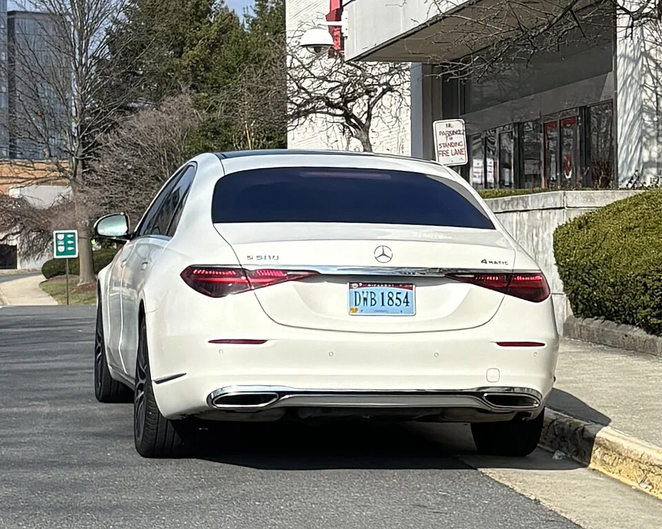 Mercedes-Benz S 500 W223, rear view
